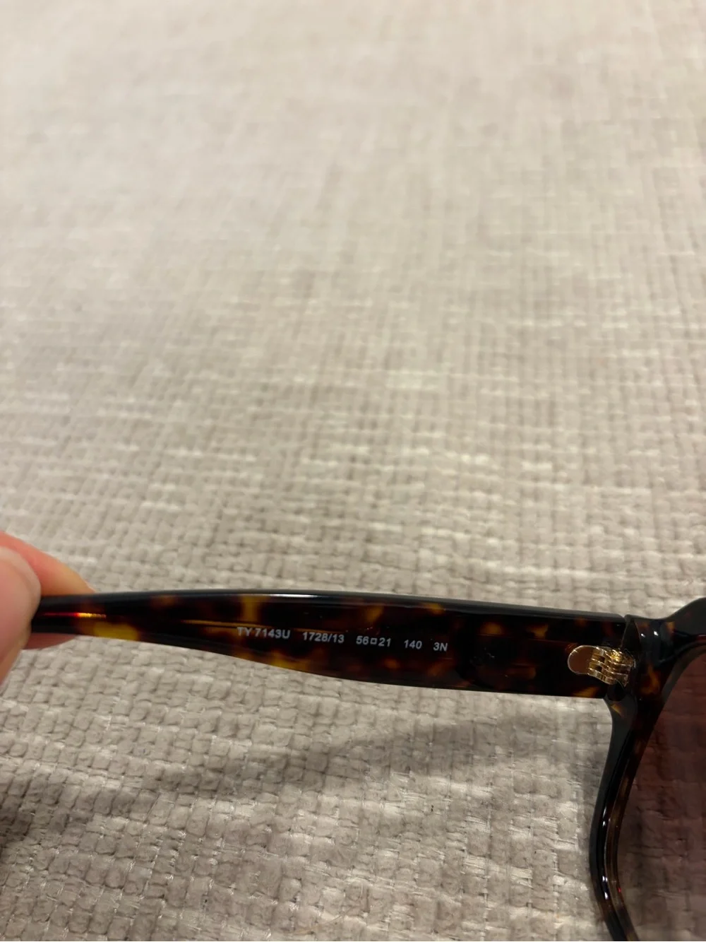Tory Burch Tortoiseshell Square Sunglasses - Brown
